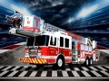 Гульня Fire Trucks Puzzle
