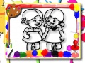 Гульня Kids Coloring Time