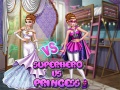 Гульня Annie Superhero vs Princess