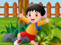 Гульня Playing Kids Jigsaw