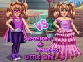 Гульня Little Girl Superhero vs Princess