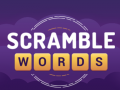 Гульня Scramble Words