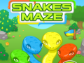 Гульня Snakes Maze