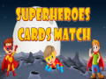 Гульня Superheroes Cards Match
