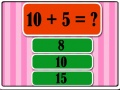 Гульня Math Test Challenge