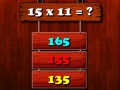 Гульня Multiplication Math Challenge