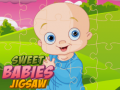 Гульня Sweet Babies Jigsaw