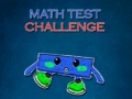 Гульня Math Test Challenge