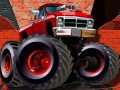 Гульня Crazy Monster Trucks Puzzle