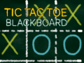 Гульня Tic Tac Toe Blackboard
