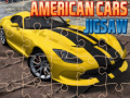 Гульня American Cars Jigsaw