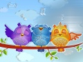 Гульня Fancy Birds Puzzle