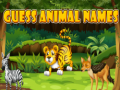 Гульня Guess Animal Names