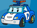 Гульня Robocar Poli Coloring Book