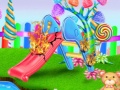 Гульня Candy Garden Cleaning