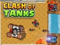 Гульня Clash of Tanks