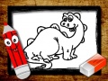 Гульня Back To School: Dinosaur Coloring Book