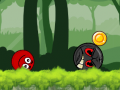 Гульня Ball Hero Adventure: Red Bounce Ball