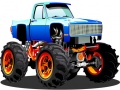 Гульня Monster Truck Puzzle