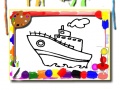Гульня Back To School: Cartoon Coloring Time