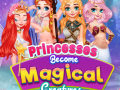 Гульня Princesses Become Magical Creatures
