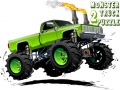 Гульня Monster Truck Puzzle 2