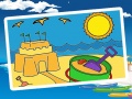Гульня Summer Coloring Pages