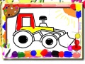 Гульня Back to School: Kids Car Coloring