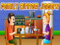 Гульня Family Dinner Jigsaw