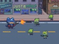 Гульня Cat Gunner vs Zombies