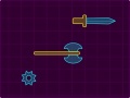 Гульня Physics Knife