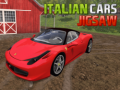 Гульня Italian Cars Jigsaw 