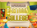 Гульня Spot the Differences Cartoon College
