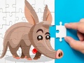 Гульня Aardvark Puzzle Challenge