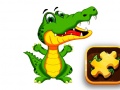 Гульня Aligator Puzzle