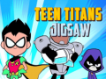 Гульня Teen Titans Jigsaw
