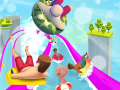 Гульня Slippery Water Slides Aquapark.io