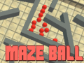 Гульня Maze Ball