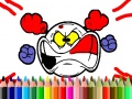 Гульня Back To School: Emoji Coloring
