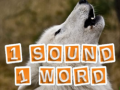 Гульня 1 Sound 1 Word