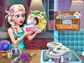 Гульня Ice Queen Dish Washing