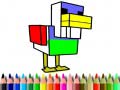 Гульня Back To School: Monster Craft Coloring