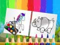 Гульня Funny Animals Coloring Book