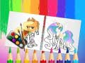 Гульня Sweet Pony Coloring Book