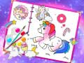 Гульня Fabulous Cute Unicorn Coloring Book