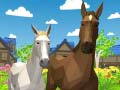 Гульня Horse Family Animal Simulator 3d