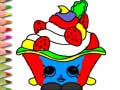 Гульня Back To School: Cake Coloring Book