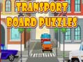 Гульня Transport Board Puzzles