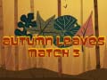 Гульня Autumn Leaves Match 3