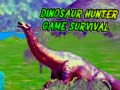 Гульня Dinosaur Hunter Game Survival